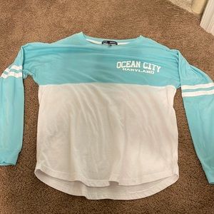 Long Sleeve Ocean City Maryland Shirt